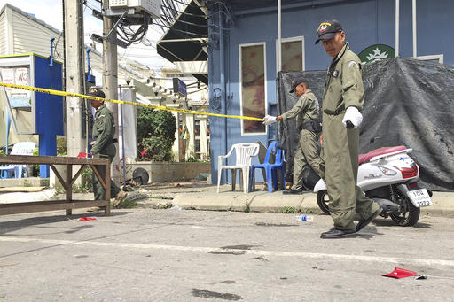 Thai police say wave of blasts not linked to terrorism